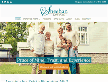 Tablet Screenshot of farrensheehanlaw.com